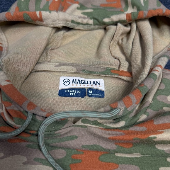 Magellan Shiner Bock collaboration Camouflage Hoodie with Orange Accents - Picture 5 of 5
